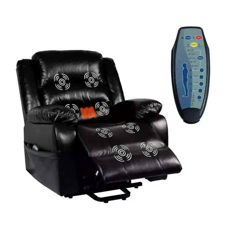 Fauteuil inclinable releveur électrique clouté