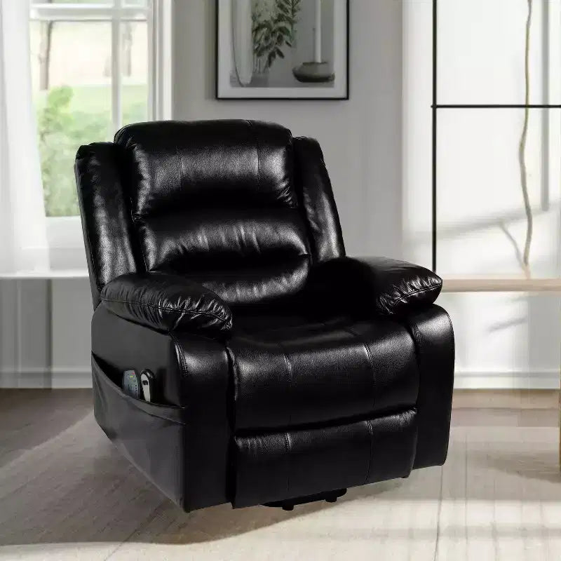 Fauteuil inclinable releveur électrique clouté