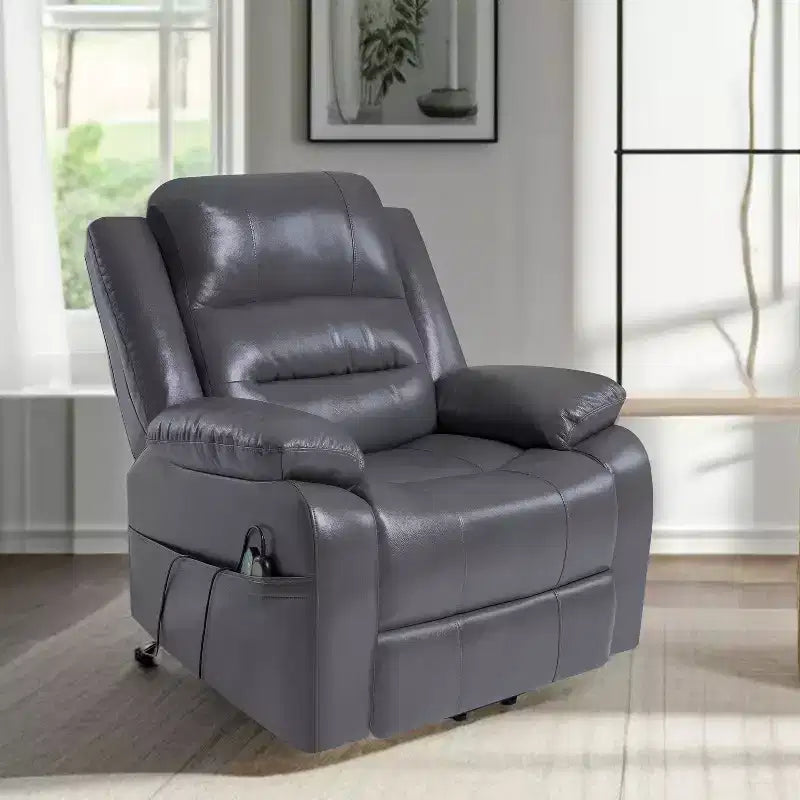 Fauteuil inclinable releveur électrique clouté