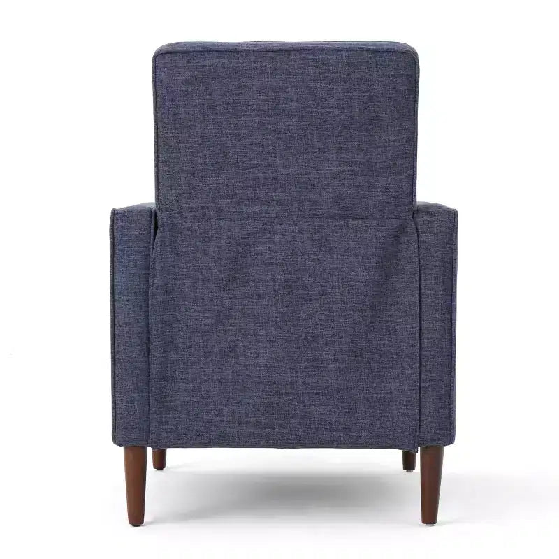 Lot de 2 fauteuils inclinables capitonnés du milieu du siècle