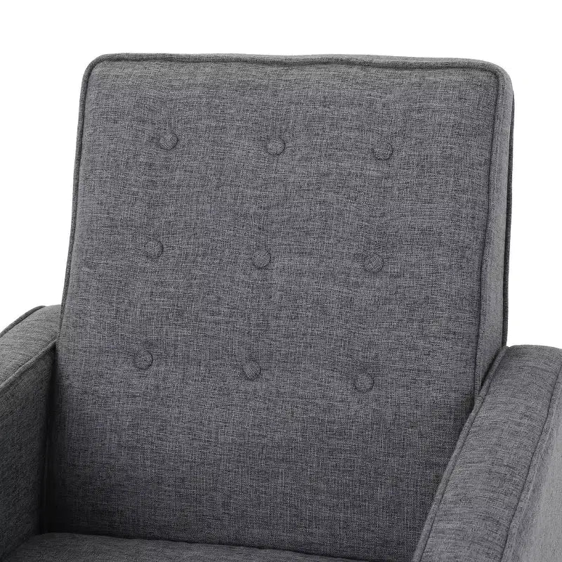 Lot de 2 fauteuils inclinables capitonnés du milieu du siècle