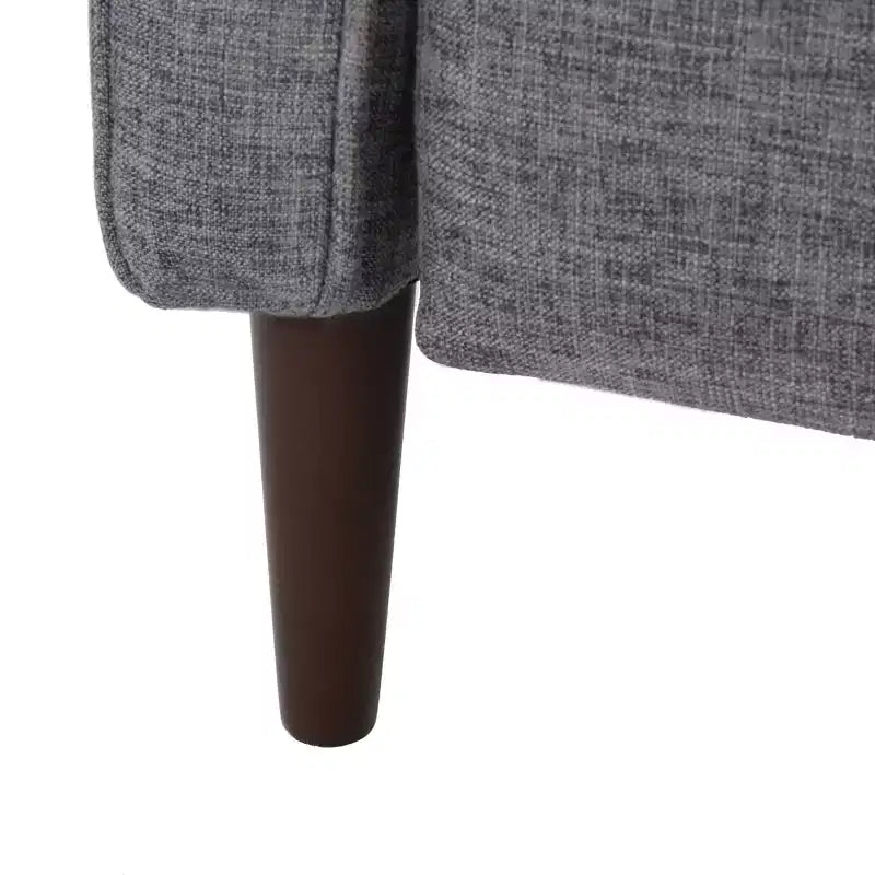 Lot de 2 fauteuils inclinables capitonnés du milieu du siècle