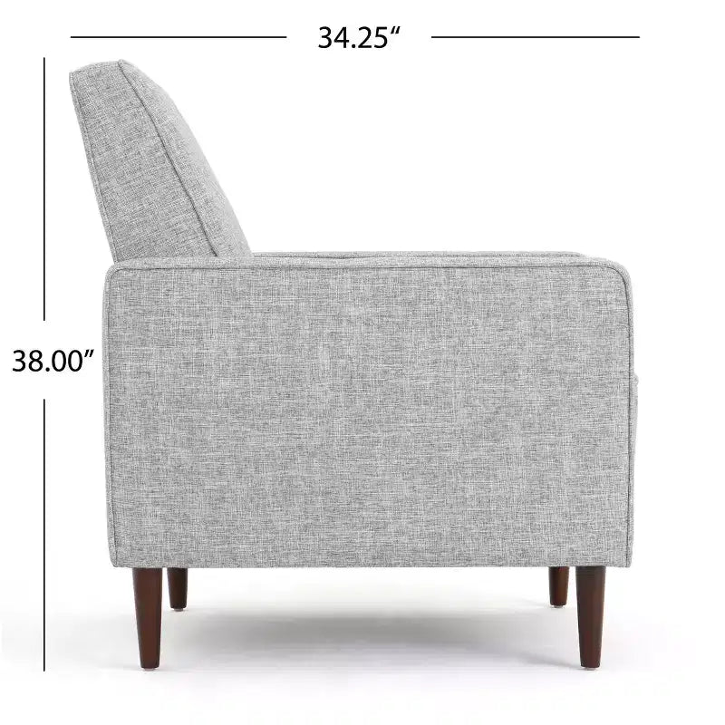 Lot de 2 fauteuils inclinables capitonnés du milieu du siècle