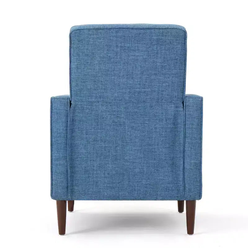 Lot de 2 fauteuils inclinables capitonnés du milieu du siècle