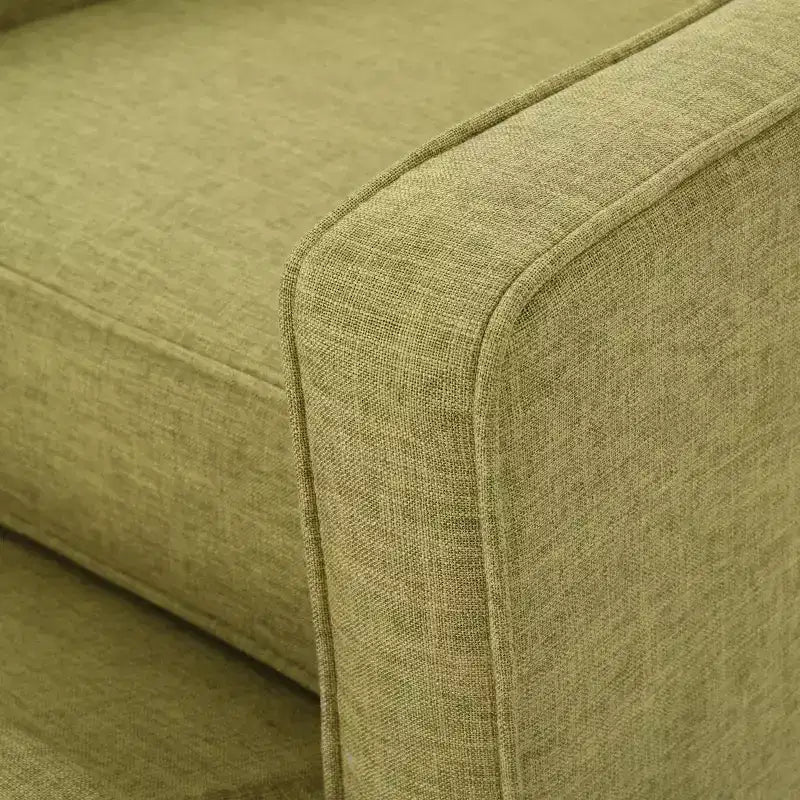 Lot de 2 fauteuils inclinables capitonnés du milieu du siècle