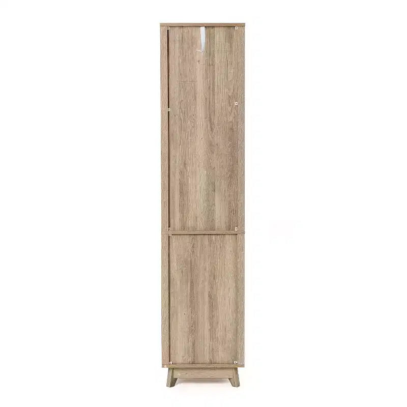 Meuble colonne de salle de bain haut avec tiroir et porte