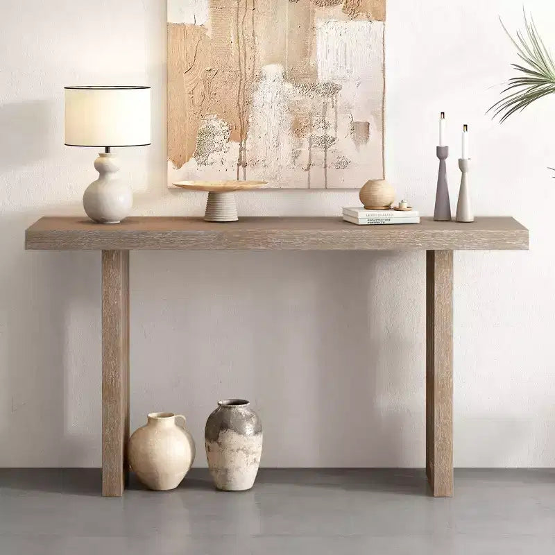 Console avec côtés sculptés
