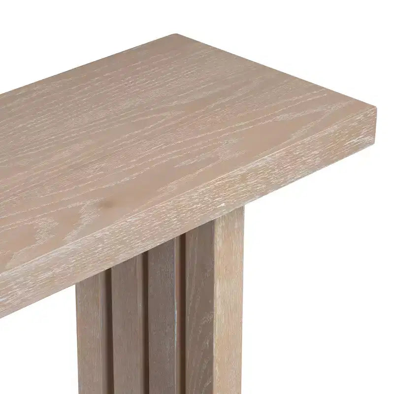 Console avec côtés sculptés