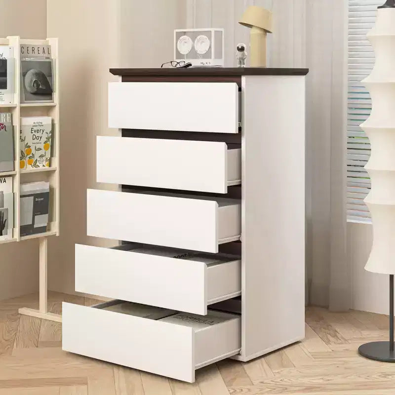 Commode de rangement moderne à 5 tiroirs