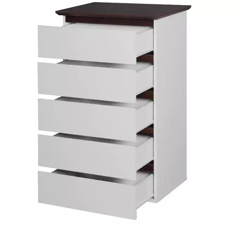 Commode de rangement moderne à 5 tiroirs