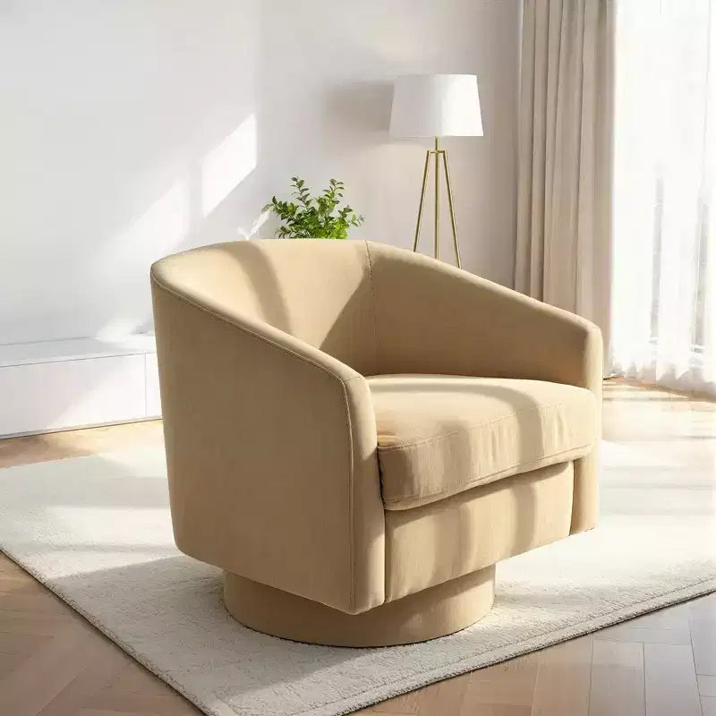 Fauteuil pivotant avec base rotative à 360 degrés – Disponible en lot de 1 ou 2