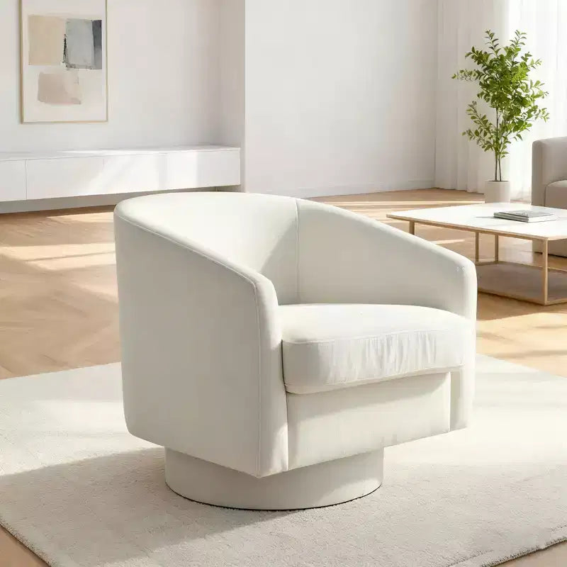 Fauteuil pivotant avec base rotative à 360 degrés – Disponible en lot de 1 ou 2