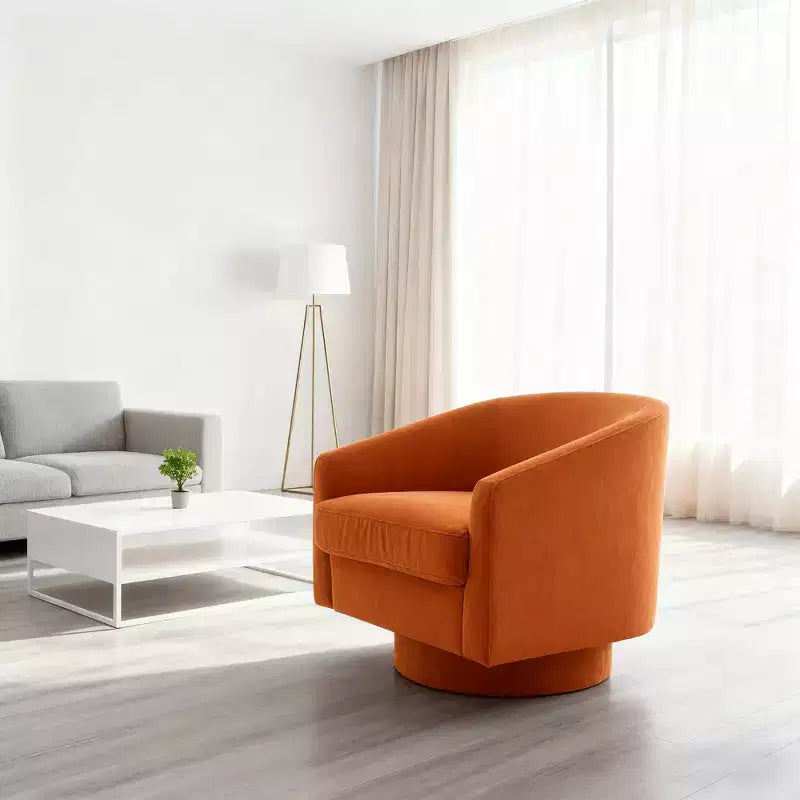 Fauteuil pivotant avec base rotative à 360 degrés – Disponible en lot de 1 ou 2