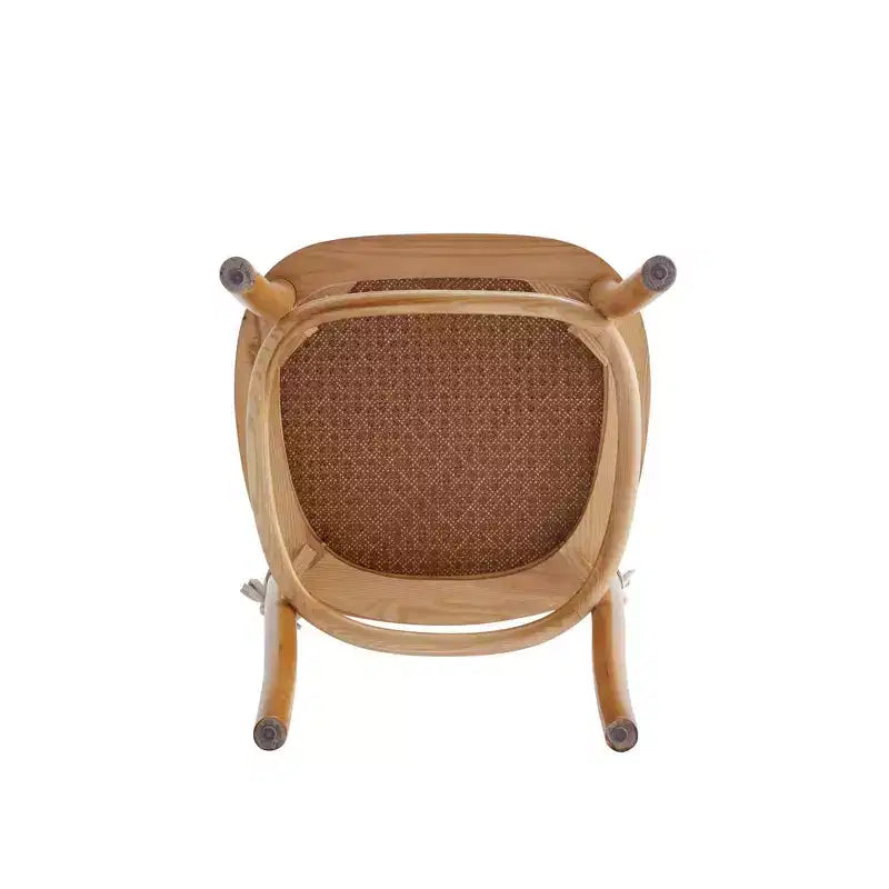 Lot de 2 chaises de salle à manger avec coussins gris