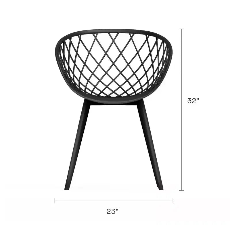 Lot de 2 chaises Kurv